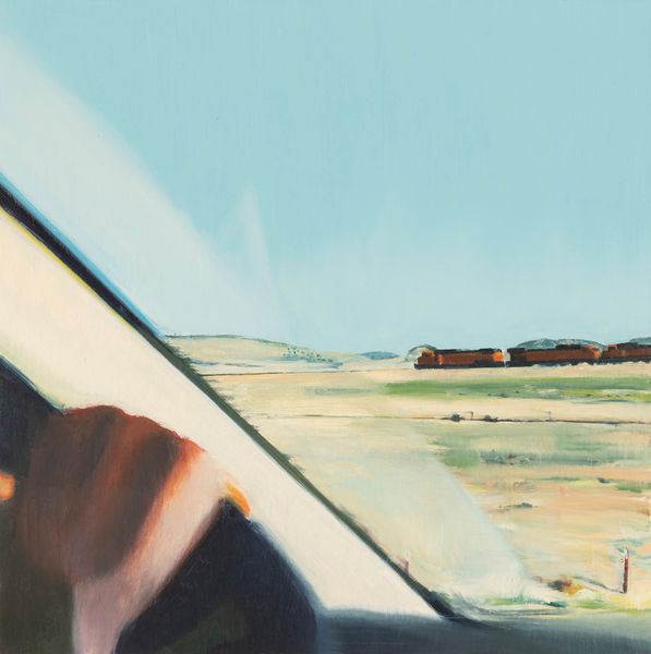 Jayne Holsinger : Arizona Roadscape Train  - Asta Off Season / Arte Moderna e Contemporanea - Associazione Nazionale - Case d'Asta italiane