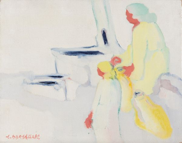 Emilio Marsella : Donne al pozzo  - Asta Off Season / Arte Moderna e Contemporanea - Associazione Nazionale - Case d'Asta italiane