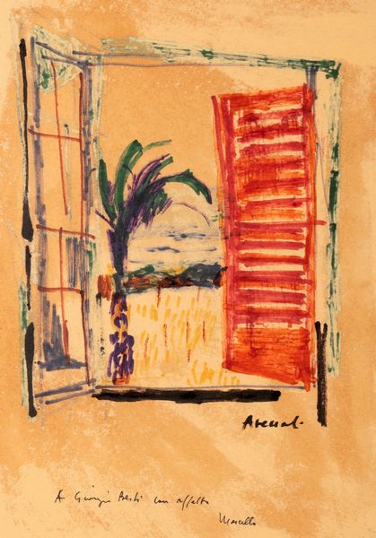 Marcello Avenali : Paesaggio con finestra  - Asta Off Season / Arte Moderna e Contemporanea - Associazione Nazionale - Case d'Asta italiane