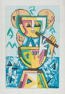 IBRAHIM KODRA - Senza titolo