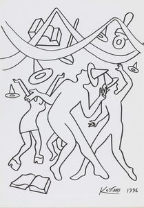 Mark Kostabi - Senza titolo