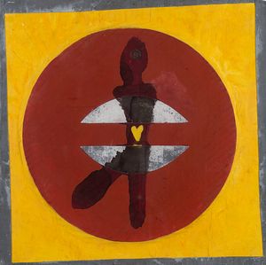 Bruno Ceccobelli - Cuore al corpo