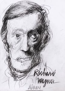 Valerio Adami - Richard Wagner