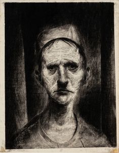 Ken Currie - The Infermary Series: Nurse 22/6/92