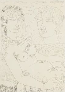 Tono Zancanaro (Padova 1906 - 1985) - Senza titolo