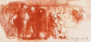 Pietro Annigoni - Senza titolo