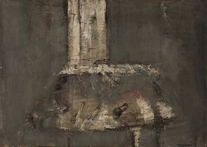 Giancarlo Cazzaniga - Interno di studio