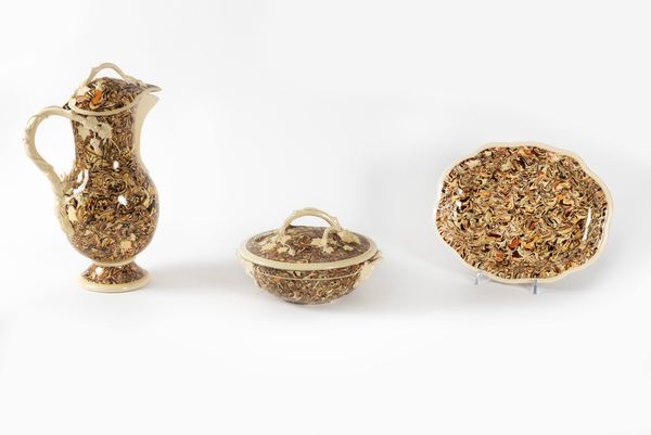 Set in ceramica Atelier Bernard, secolo XX  - Asta Incanti d'arte - Associazione Nazionale - Case d'Asta italiane