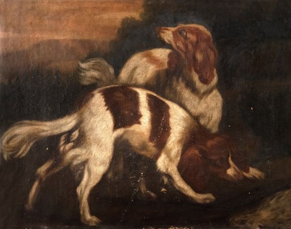 Scuola francese, secolo XIX : Cani da ferma  - Asta Incanti d'arte - Associazione Nazionale - Case d'Asta italiane