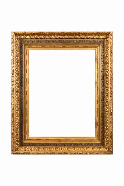 Cornice in legno dorato, Napoleone III, Francia, secolo XIX  - Asta Incanti d'arte - Associazione Nazionale - Case d'Asta italiane