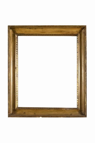 Cornice in legno intagliato e a mecca, secolo XIX  - Asta Incanti d'arte - Associazione Nazionale - Case d'Asta italiane