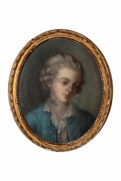 Scuola veneta, secolo XVIII : Ritratto di gentildonna; e Ritratto di giovinetto  - Asta Incanti d'arte - Associazione Nazionale - Case d'Asta italiane