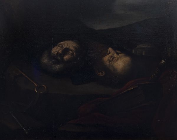 Scuola dell'Italia meridionale, secolo XVII : Santi Pietro e Paolo decollati  - Asta Incanti d'arte - Associazione Nazionale - Case d'Asta italiane