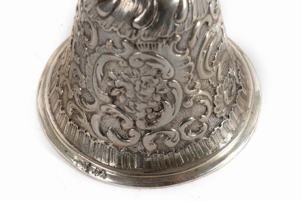 Lotto composto da dieci campanelli in argento, secoli XIX - XX  - Asta Incanti d'arte - Associazione Nazionale - Case d'Asta italiane