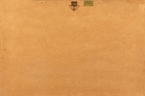 Scuola italiana, secolo XIX : Veduta di Taormina con l'Etna innevato sullo sfondo  - Asta Incanti d'arte - Associazione Nazionale - Case d'Asta italiane
