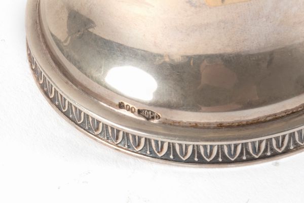 Lotto composto da dieci campanelli in argento, secolo XX  - Asta Incanti d'arte - Associazione Nazionale - Case d'Asta italiane