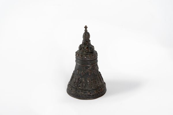 Campanello in bronzo, secolo XIX  - Asta Incanti d'arte - Associazione Nazionale - Case d'Asta italiane