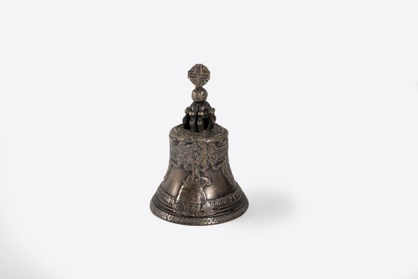Campanello  in bronzo, secolo XIX  - Asta Incanti d'arte - Associazione Nazionale - Case d'Asta italiane