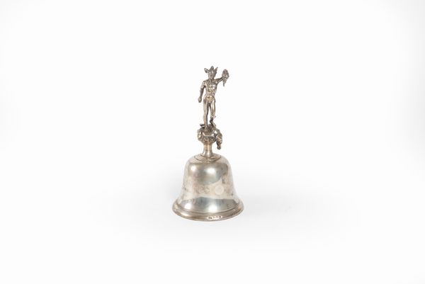 Campanello in argento, Birmingham, Inghilterra secolo XIX  - Asta Incanti d'arte - Associazione Nazionale - Case d'Asta italiane