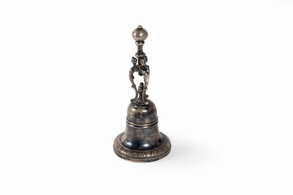 Campanello in argento, Palermo secolo XVIII  - Asta Incanti d'arte - Associazione Nazionale - Case d'Asta italiane