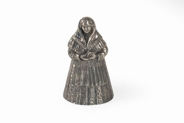 Campanello in argento, Spagna inizi secolo XIX  - Asta Incanti d'arte - Associazione Nazionale - Case d'Asta italiane