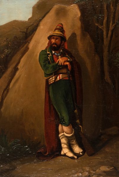 Scuola francese, secolo XIX : Brigante  - Asta Incanti d'arte - Associazione Nazionale - Case d'Asta italiane