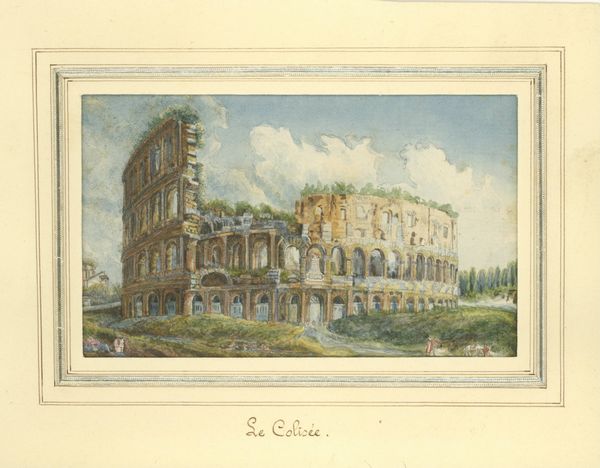 Scuola europea, secolo XX : Veduta del Colosseo  - Asta Incanti d'arte - Associazione Nazionale - Case d'Asta italiane