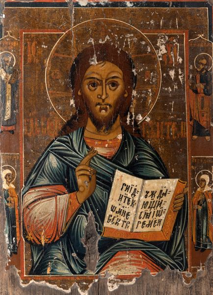 Icona raffigurante il Salvator Mundi  - Asta Incanti d'arte - Associazione Nazionale - Case d'Asta italiane