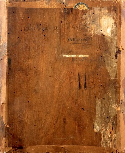 Pittore popolare, secolo XIX : Tobiolo e l'Angelo  - Asta Incanti d'arte - Associazione Nazionale - Case d'Asta italiane