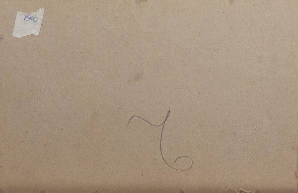 Scuola europea, secolo XIX : Veduta orientalista con beduini e piramidi in lontananza  - Asta Incanti d'arte - Associazione Nazionale - Case d'Asta italiane