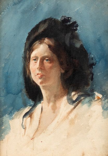 Scuola italiana, inizi secolo XX : Ritratto di signora con cappello  - Asta Incanti d'arte - Associazione Nazionale - Case d'Asta italiane