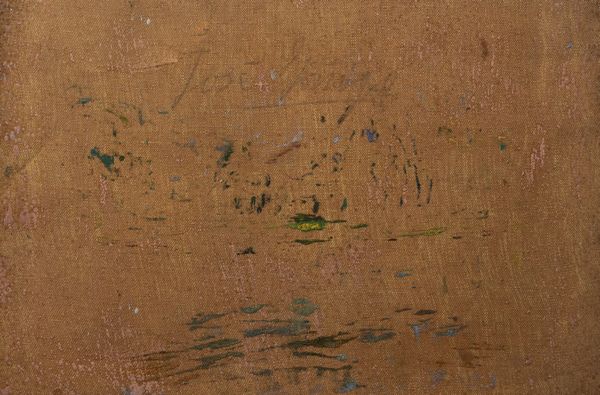 Josè Inigo (attivo nel secolo XX) : Quattro dipinti: tre nature morte e un paesaggio costiero  - Asta Incanti d'arte - Associazione Nazionale - Case d'Asta italiane