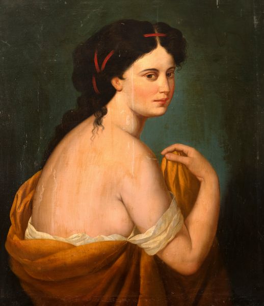 Scuola italiana, secolo XIX : Due dipinti raffiguranti cortigiane  - Asta Incanti d'arte - Associazione Nazionale - Case d'Asta italiane