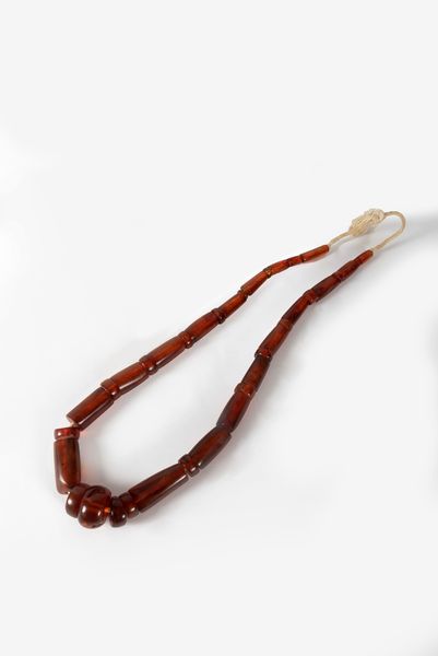 Antica collana in ambra, Nagaland, India  - Asta Incanti d'arte - Associazione Nazionale - Case d'Asta italiane
