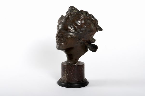 Scultura in bronzo raffigurante La Dea Fortuna, secolo XX  - Asta Incanti d'arte - Associazione Nazionale - Case d'Asta italiane