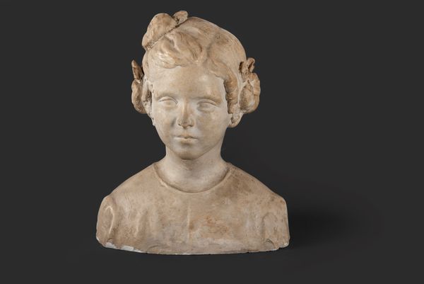 Scultura in gesso raffigurante busto di bambino, secolo XX  - Asta Incanti d'arte - Associazione Nazionale - Case d'Asta italiane