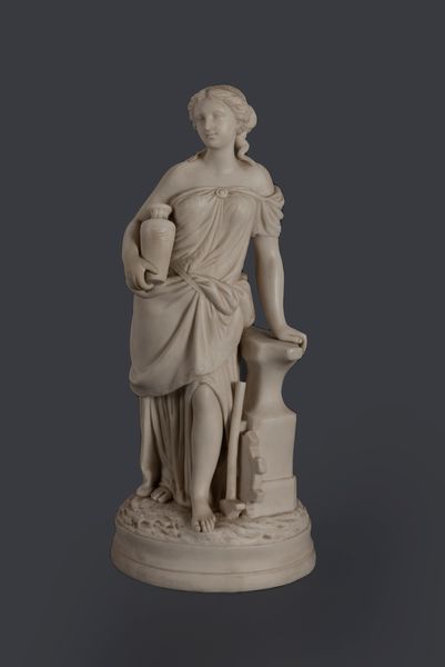 Scultura in biscuit raffigurante Allegoria del lavoro, secolo XX  - Asta Incanti d'arte - Associazione Nazionale - Case d'Asta italiane