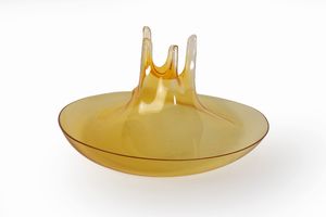 TONI ZUCCHERI - Centrotavola in vetro soffiato di Murano, VeArt, secolo XX