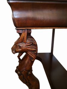 Coppia di consolle in legno, Francia secolo XIX  - Asta Incanti d'arte - Associazione Nazionale - Case d'Asta italiane