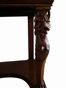 Coppia di consolle in legno, Francia secolo XIX  - Asta Incanti d'arte - Associazione Nazionale - Case d'Asta italiane