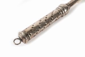 Yad in argento, Russia secolo XIX  - Asta Incanti d'arte - Associazione Nazionale - Case d'Asta italiane