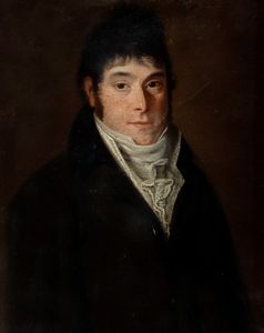 Gian Maria Rossetti Valentini - Ritratto di gentiluomo a mezzo busto