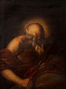 Scuola italiana, secolo XVII - San Girolamo