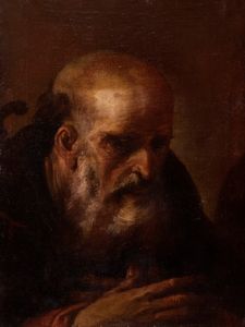 Scuola italiana, fine secolo XVII - inizi secolo XVIII - Sant'Antonio Abate