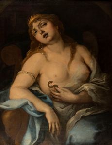 Giacomo Farelli : Cleopatra  - Asta Incanti d'arte - Associazione Nazionale - Case d'Asta italiane