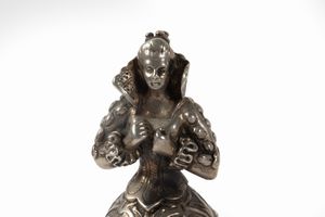 Lotto composto da dodici campanelli in argento di manifattura europea, secoli XIX-XX  - Asta Incanti d'arte - Associazione Nazionale - Case d'Asta italiane