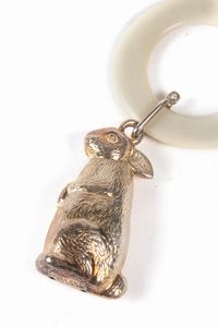 Lotto composto da cinque sonagli in argento e uno in metallo, secolo XX  - Asta Incanti d'arte - Associazione Nazionale - Case d'Asta italiane