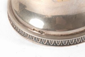 Lotto composto da dieci campanelli in argento, secolo XX  - Asta Incanti d'arte - Associazione Nazionale - Case d'Asta italiane