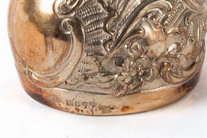 Lotto composto da quattro campanelli in argento, Londra, Inghilterra secoli XIX-XX  - Asta Incanti d'arte - Associazione Nazionale - Case d'Asta italiane