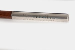 Bacchetta da direttore d'orchestra, con presa in argento  - Asta Incanti d'arte - Associazione Nazionale - Case d'Asta italiane